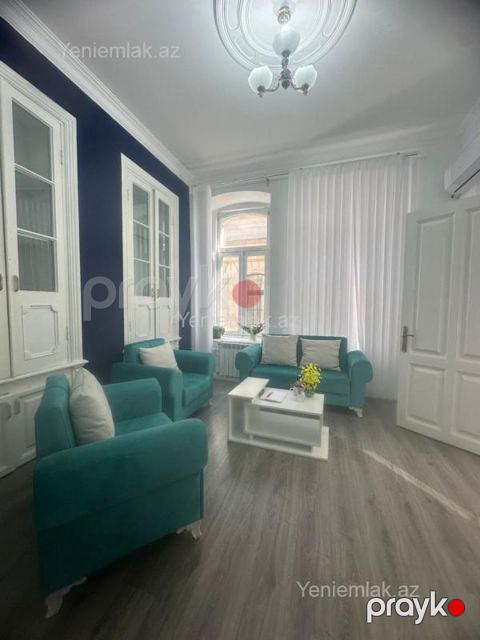 Kirayə 2 otaqlı Ofis, 55 m², Səbail rayonu — Bakı