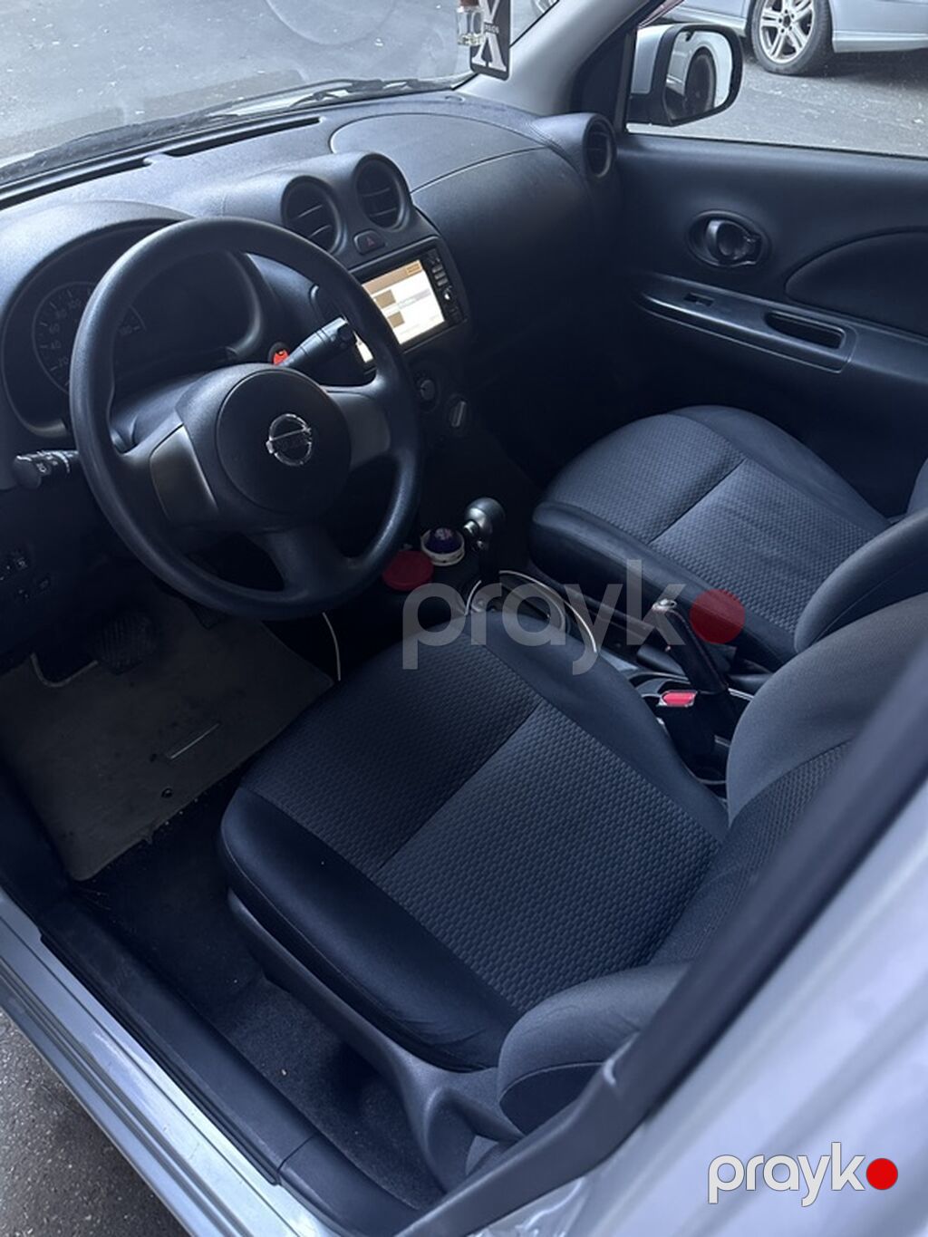 Nissan Micra (gümüşü rəng), 5 qapılı həcmli hetçbek. Xüsusiyyətlər — Avtomobillər, Bakı (6)