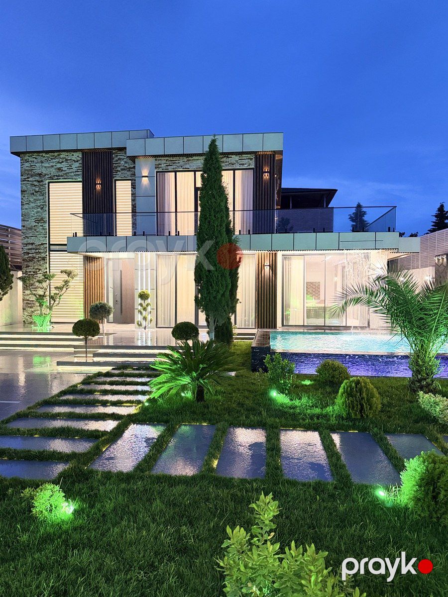 Satılır 6 otaqlı həyət evi/bağ evi 400 m² — Ev, villa, Bakı (9)
