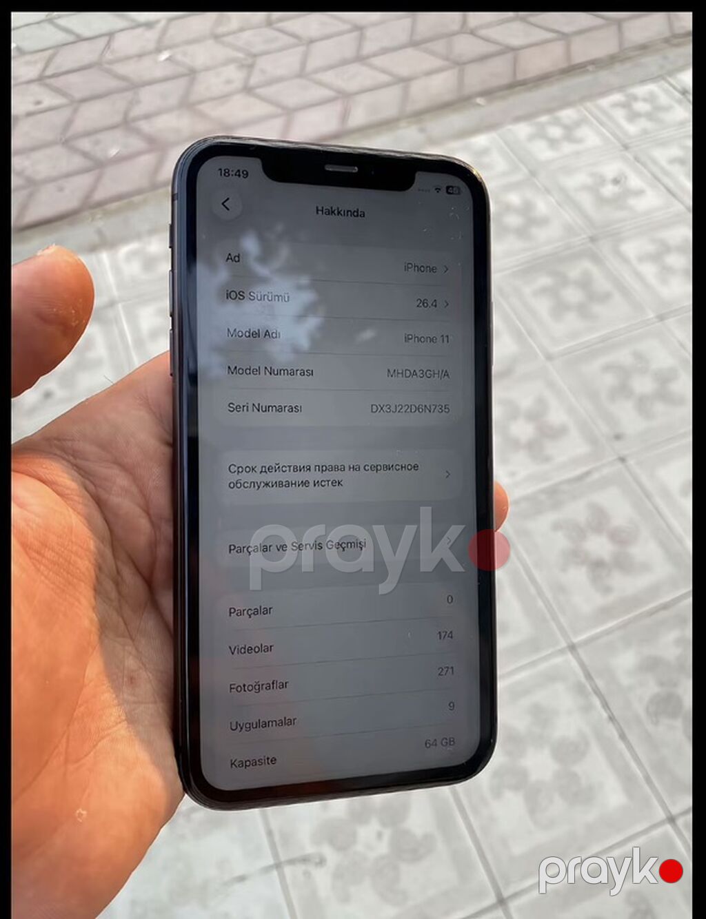 IPhone 11, 64 GB, Qara, Simsiz şarj — Apple iPhone, Bakı (3)