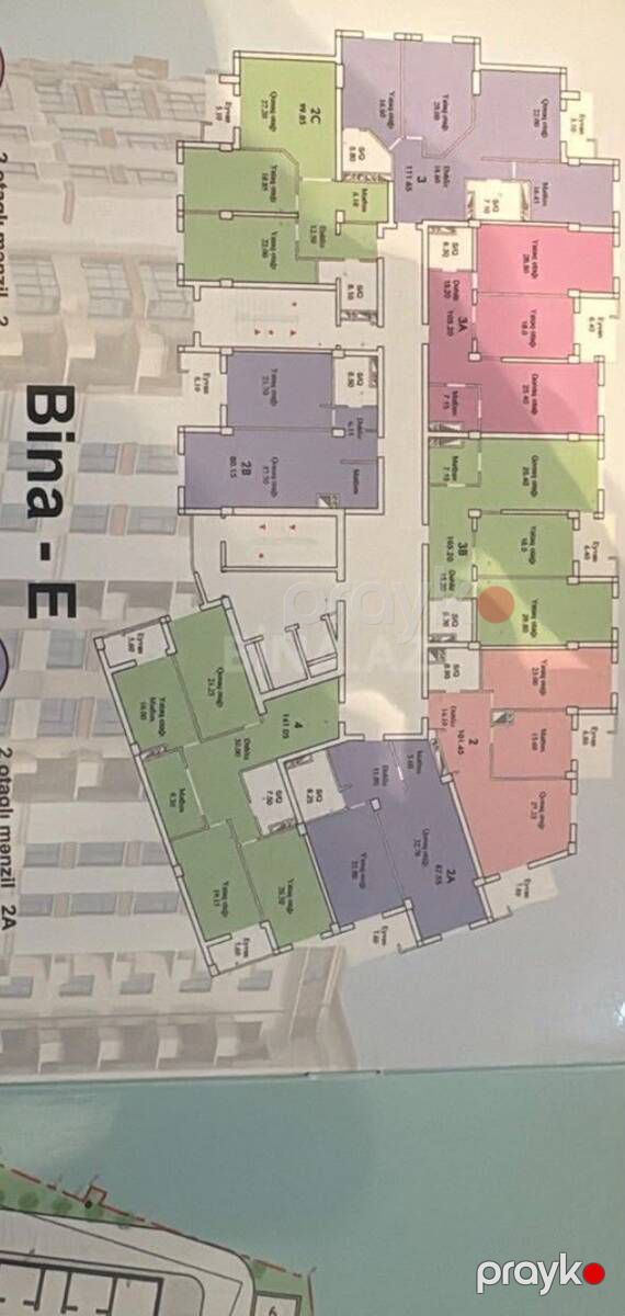 Satılır 2 otaqlı yeni tikili 86 m² — Mənzil, Bakı (4)