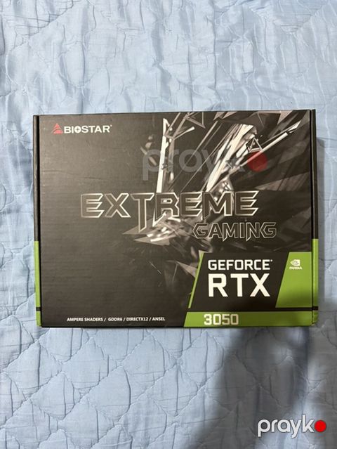 Bıostar GeForce RTX 3050 Extreme Gaming videokart - Nvıdıa GeForce — Gəncə