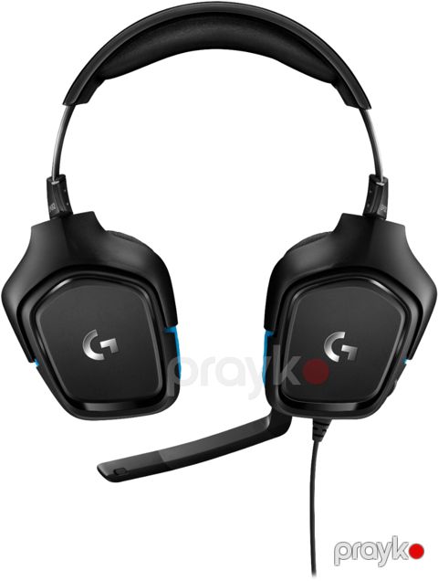 Qulaqlıq Logitech G432 7.1 L981-000770 Black — Bakı