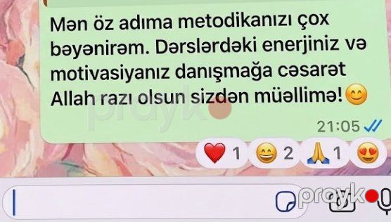 Xarici dil dərsləri — Sport, rəqs, Bakı (2)