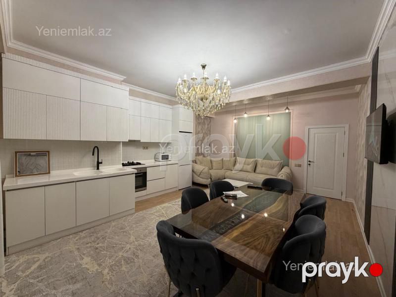 Kirayə 2 otaqlı Bina evi menzil (Yeni tikili), 62 m², Nərimanov rayonu — Mənzil, Bakı (4)