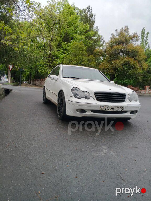 Mercedes C 240, 2.6 L, 2003 il, 400 000 km — Avtomobillər, Qax (8)