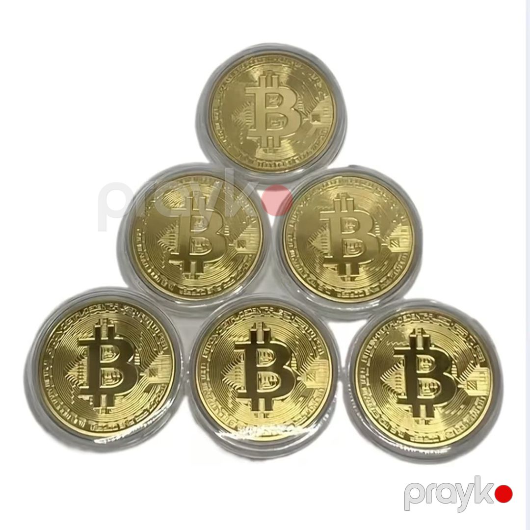 Bitcoin suvenir sikkələr — Kolleksiyalar, Bakı (3)