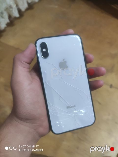 IPhone X, 64 GB, Ağ, Simsiz şarj, Face ID — Sumqayıt