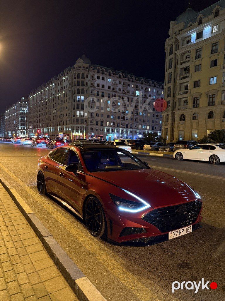 Hyundai Sonata, 1.6 L, 2021 il, 96 000 km — Avtomobillər, Bakı (12)