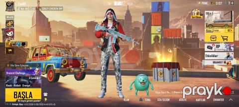 Pubg Mobile hesabı – yüksək səviyyəli kolleksiya və zəngin inventar