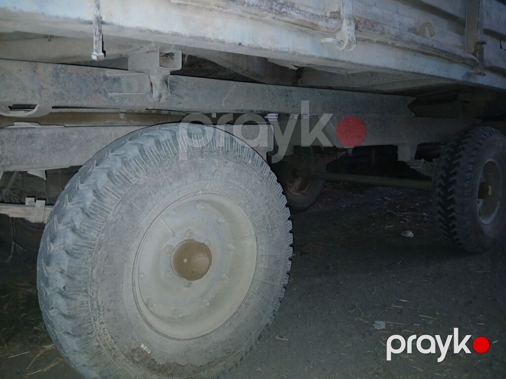 Kənd təsərrüfatı üçün ikioxlu qoşqu (traktor üçün) - Tip: yük daşıyan — Yardımçı qoşqular, Bərdə (4)