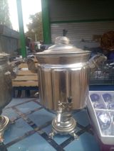 Elektrik samovar - Material: metal korpus, xrom/nikel örtüklü görünüş — Mallar