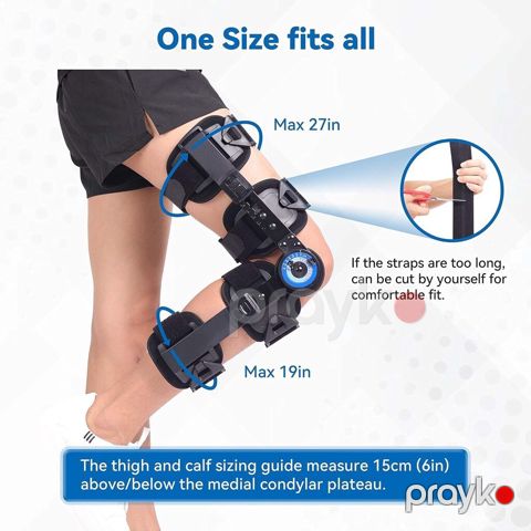 Tənzimlənən diz immobilizatoru/brace – universal ölçü.məhsul 1 dəfə — Mehdiabad