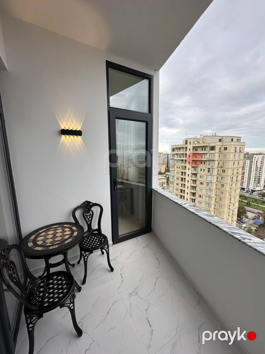 İcarəyə verilir 2 otaqlı yeni tikili 87 m² — Mənzil, Bakı (11)