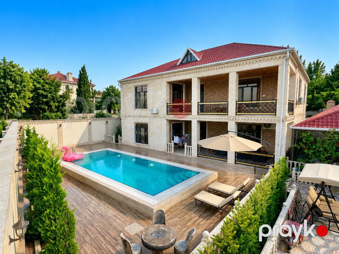 İcarəyə verilir 5 otaqlı həyət evi/bağ evi 350 m² — Ev, villa, Bakı (2)