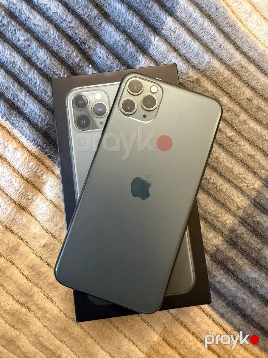 Apple iPhone 11 Pro Max Midnight Green 64GB/4GB — Smartfonlar, Bakı (2)