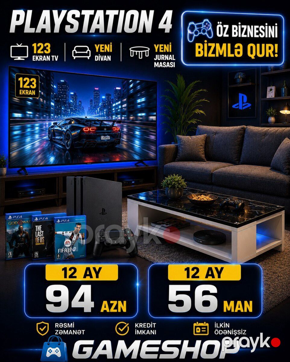 PlayStation klub avadanlıqları — Biznes və avadanlıq, Bakı (3)