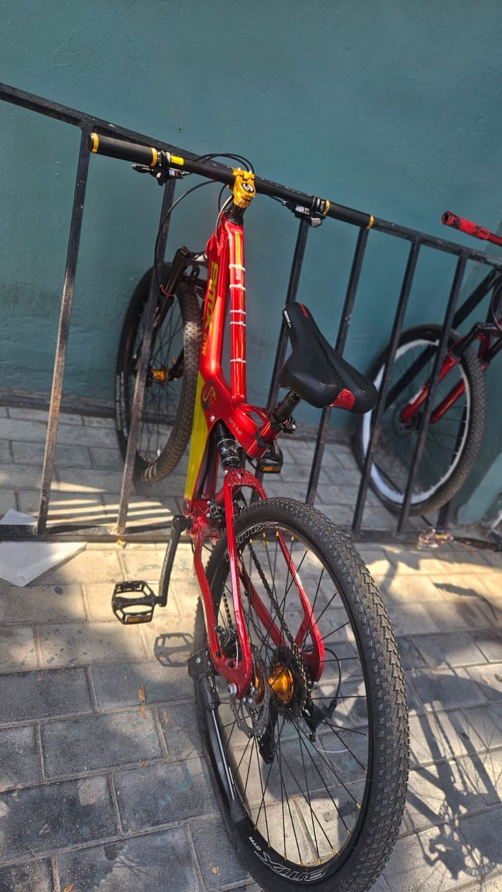 1 ayın velosudu 420 Azn alınıb Moto almaq üçün satılır problemsiz — BMX, Sumqayıt (2)