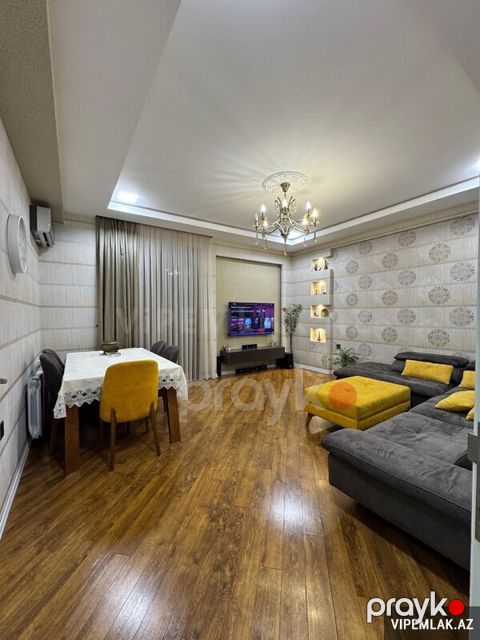 Nərimanov rayonunda 3 otaqlı Yeni tikili Satılır, 89 m²