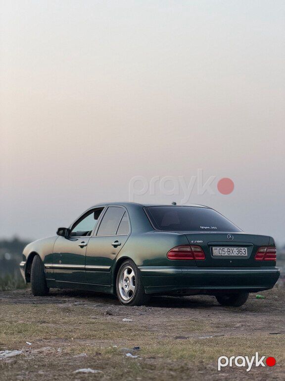 Mercedes E 280, 2.8 L, 1999 il, 462 638 km — Avtomobillər, Tovuz (11)