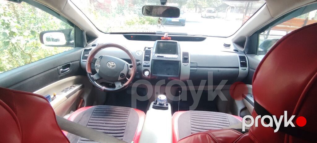 Toyota Prius (XW20) hibrid hetçbek - Rəng: Tünd qırmızı - Kuzov: 5 — Avtomobillər, Mingəçevir (4)
