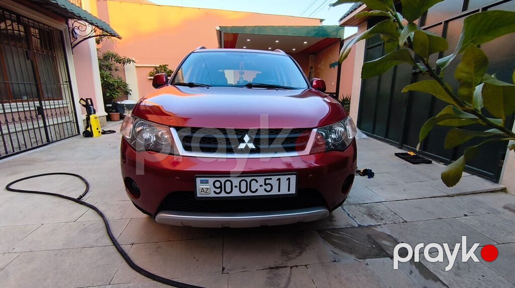 Mitsubishi Outlander: 2.4 l 2008 il 305000 km Ofrouder/SUV 90-OC-511 — Avtomobillər, Bakı (2)