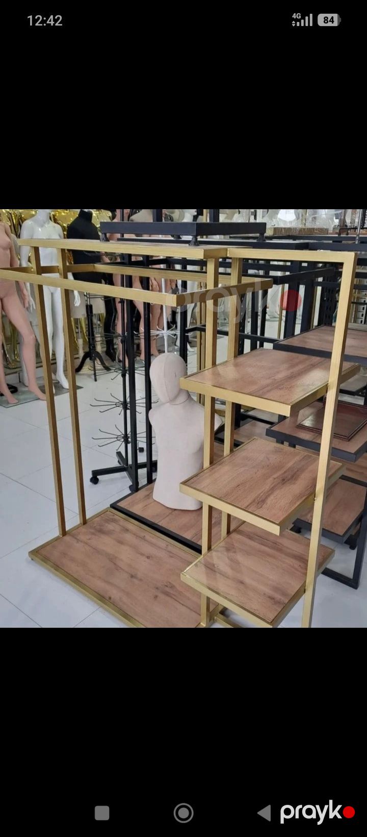 Mobil geyim asılacağı sistemi — Stellajlər, Bakı (6)