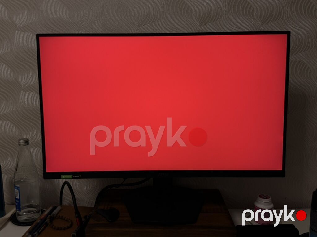 İdeal vəziyyətdə 27" MSI Optix Oyun/İş Monitoru (170Hz, IPS) Salam — Monitorlər, Bakı (3)