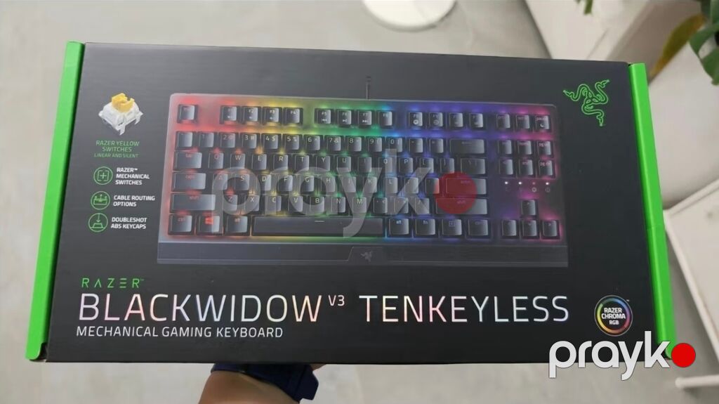Razer BlackWidow V3 Yellow Switch Mexaniki Gaming Klaviaturası Məhsul — Klaviaturalar və siçanlar, Bakı (2)