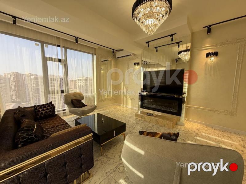 Kirayə 4 otaqlı Bina evi menzil (Yeni tikili), 150 m², Nərimanov rayonu — Mənzil, Bakı (2)