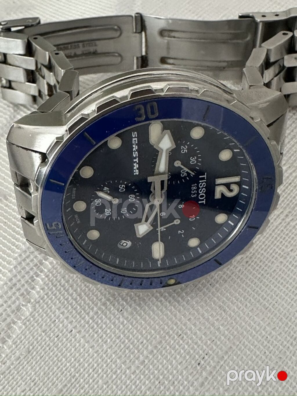 Tissot Seastar xronoqraf qol saatı - Model: Tissot Seastar - Korpus — Qol saatları, Bakı (2)
