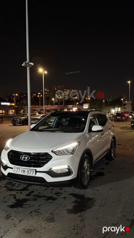 Hyundai Santa Fe, 2.2 L, 2016 il, 222 000 km — Avtomobillər, Bakı (9)