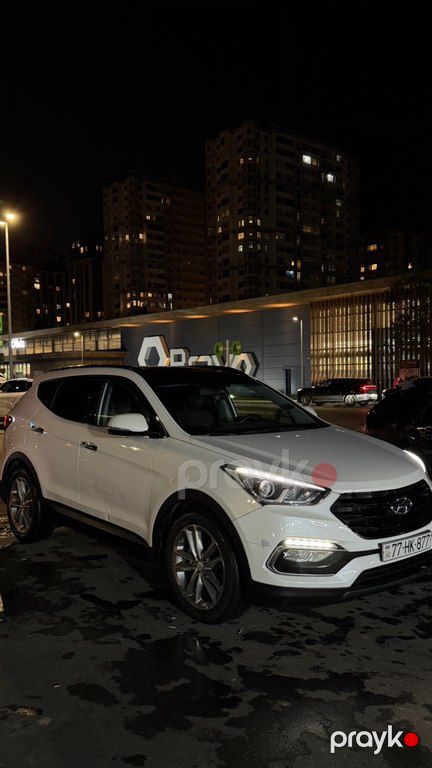 Hyundai Santa Fe, 2.2 L, 2016 il, 222 000 km — Avtomobillər, Bakı (5)