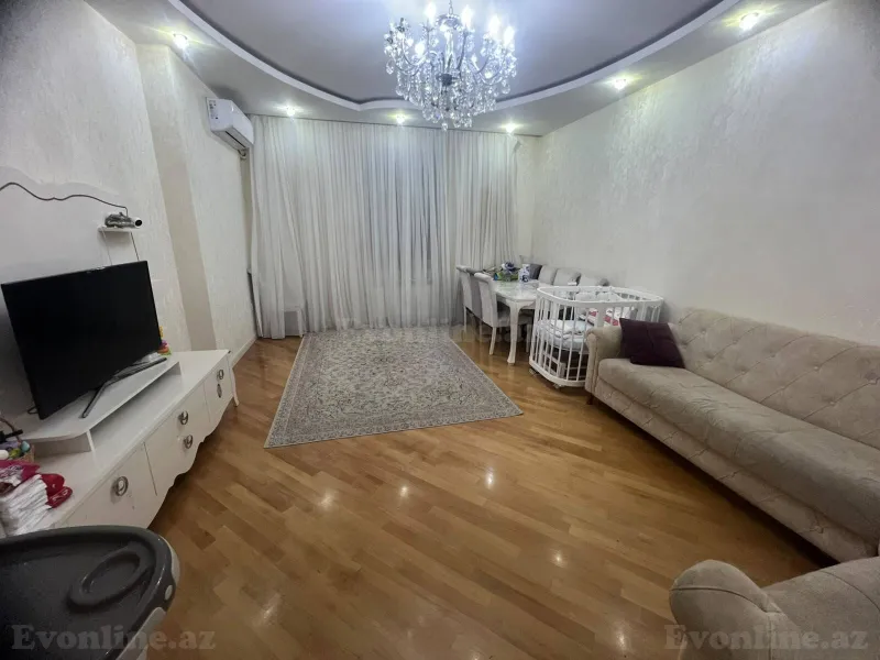 Kirayə verilir 3 otaqlı Mənzil Yeni tikili 90 m² Bakı, Nəsimi r — Bakı