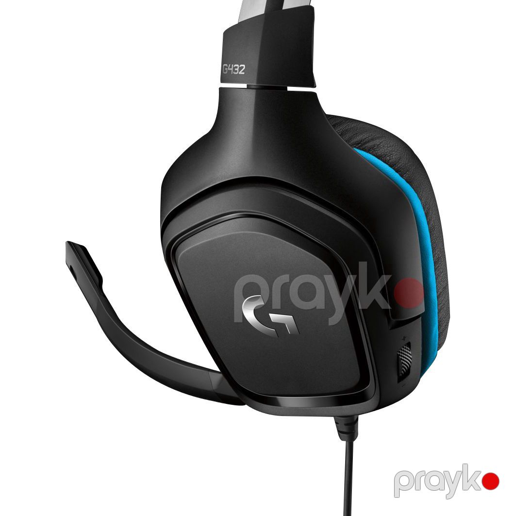 Qulaqlıq Logitech G432 7.1 L981-000770 Black — Oyun qulaqcıqları, Bakı (2)