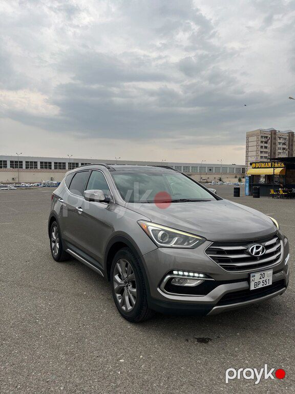 Hyundai Santa Fe, 2.0 L, 2017 il, 180 729 km — Avtomobillər, Gəncə (2)
