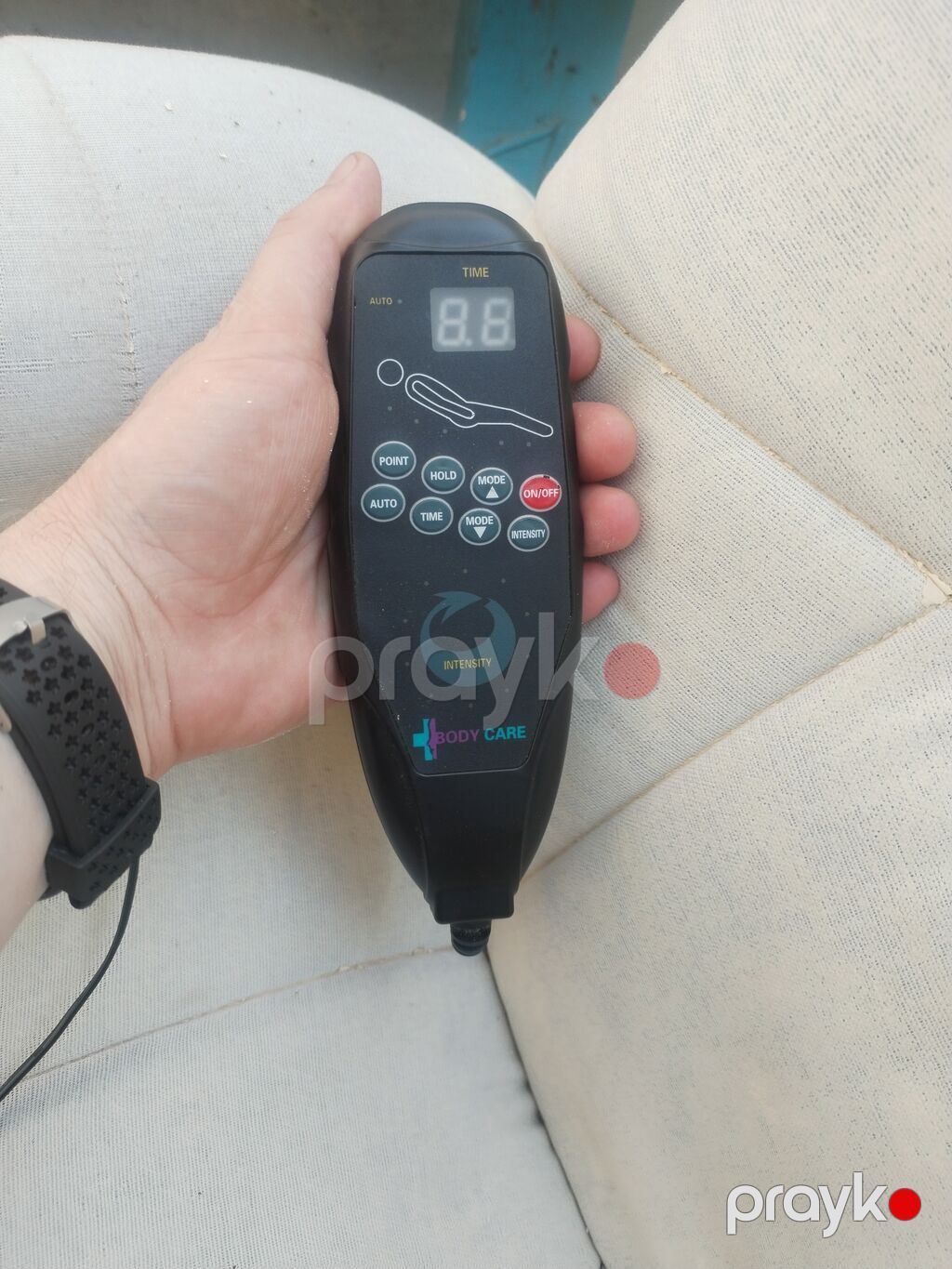 Salam, vibrasialı masaj funksiyalı kreslo satıram. Bütün funksiyaları — Masaj aparatları, Bakı (8)