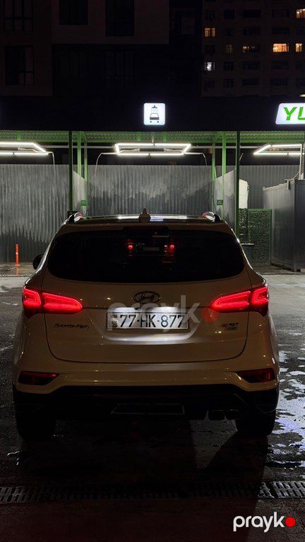 Hyundai Santa Fe, 2.2 L, 2016 il, 222 000 km — Avtomobillər, Bakı (4)