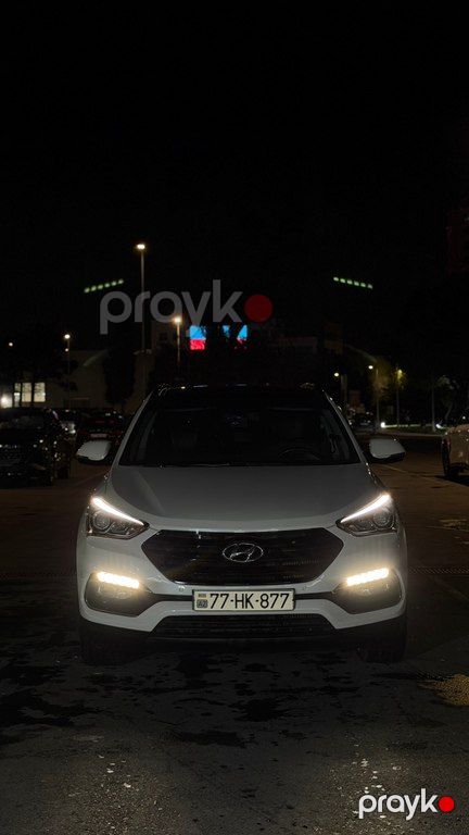 Hyundai Santa Fe, 2.2 L, 2016 il, 222 000 km — Avtomobillər, Bakı (2)