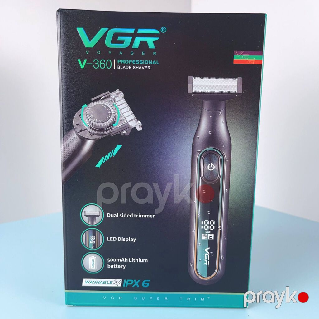 Elektrikli Ülgüc VGR 360 Üzqırxan Bütün məhsularımız Yenidir və — Usturalar, trimmerler və epilyatorlar, Bakı (5)
