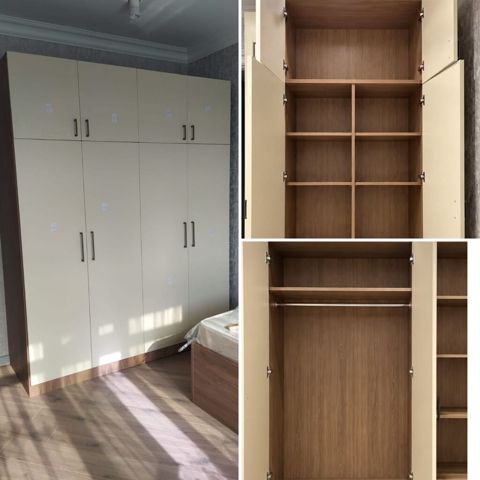 İşlənmiş, 4 qapılı, Açılan, Düz dolab — LaLə Nəsirova — Wardrobes