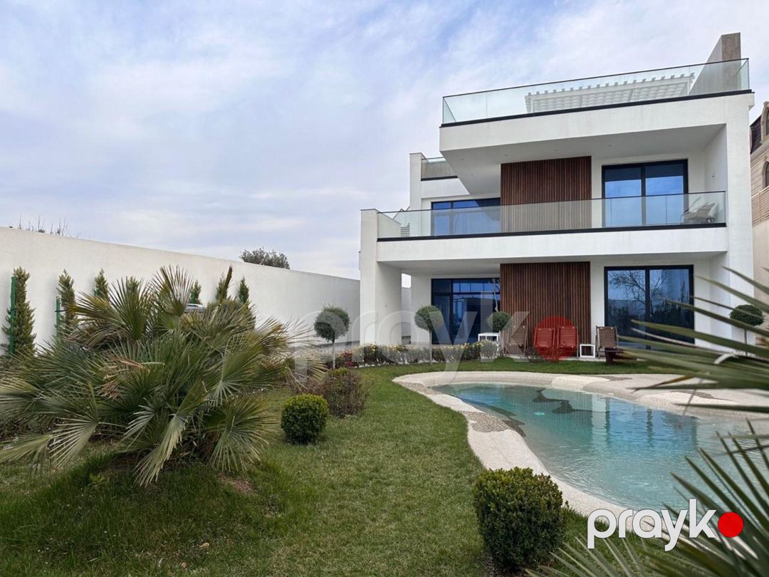 İcarəyə verilir 5 otaqlı həyət evi/bağ evi 360 m² — Ev, villa, Bakı (7)
