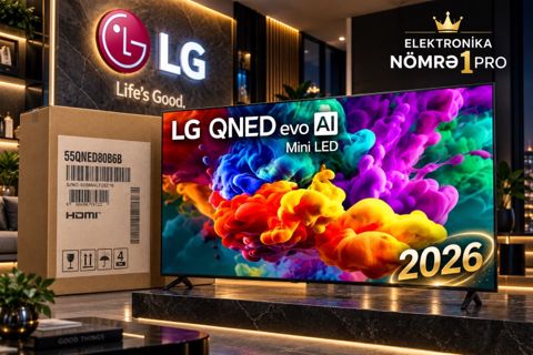 Televizor LG 55QNED80B6B — Bakı