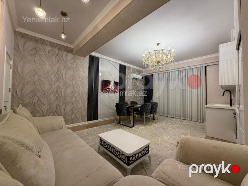 Kirayə 2 otaqlı Bina evi menzil (Yeni tikili), 62 m², Nərimanov rayonu — Mənzil, Bakı (3)