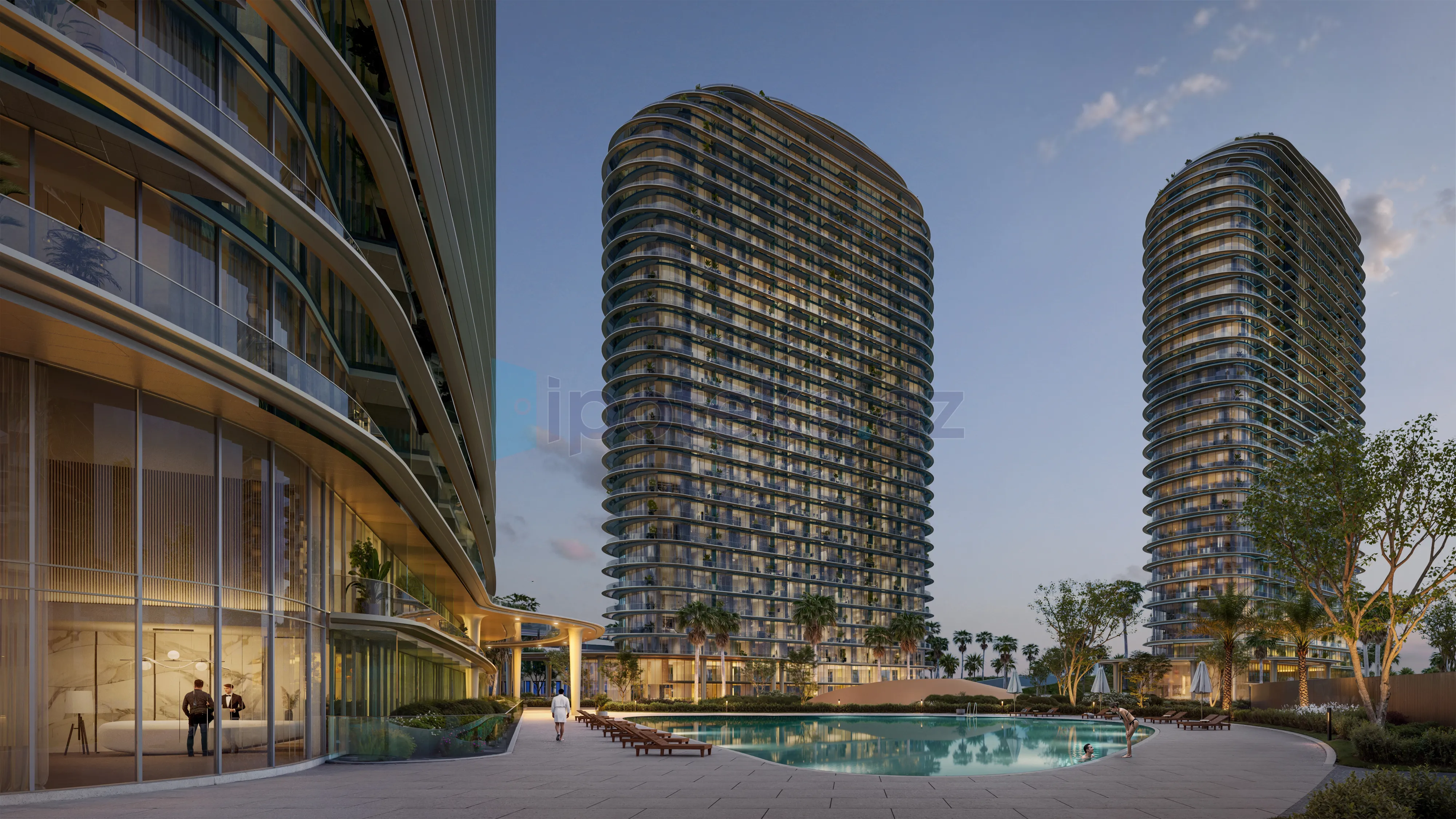 Satılır: 1 Otaq, Yeni tikili, Sabunçu r., Nardaran q., 29.90 m² — Mənzil (3)