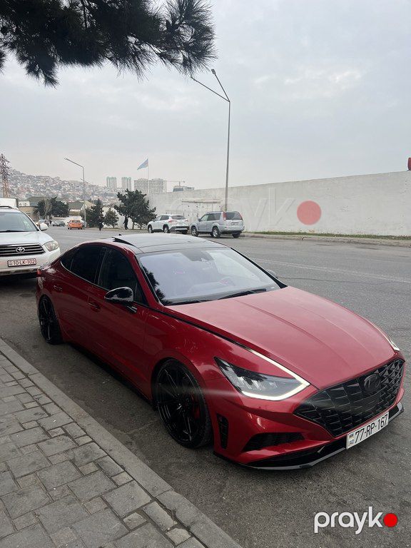 Hyundai Sonata, 1.6 L, 2021 il, 96 000 km — Avtomobillər, Bakı (4)