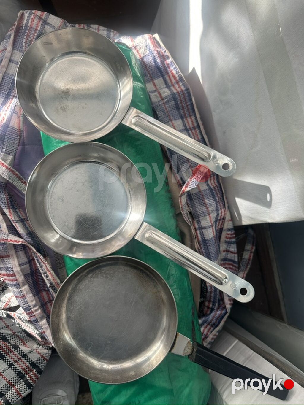 Tava, rəng - Gümüşü, Paslanmayan polad — Bişirmə qabları, Bakı (2)
