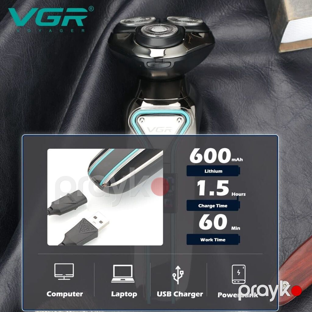Elektrikli Ülgüc VGR 323 Üzqırxan Bütün məhsularımız Yenidir və — Usturalar, trimmerler və epilyatorlar, Bakı (6)