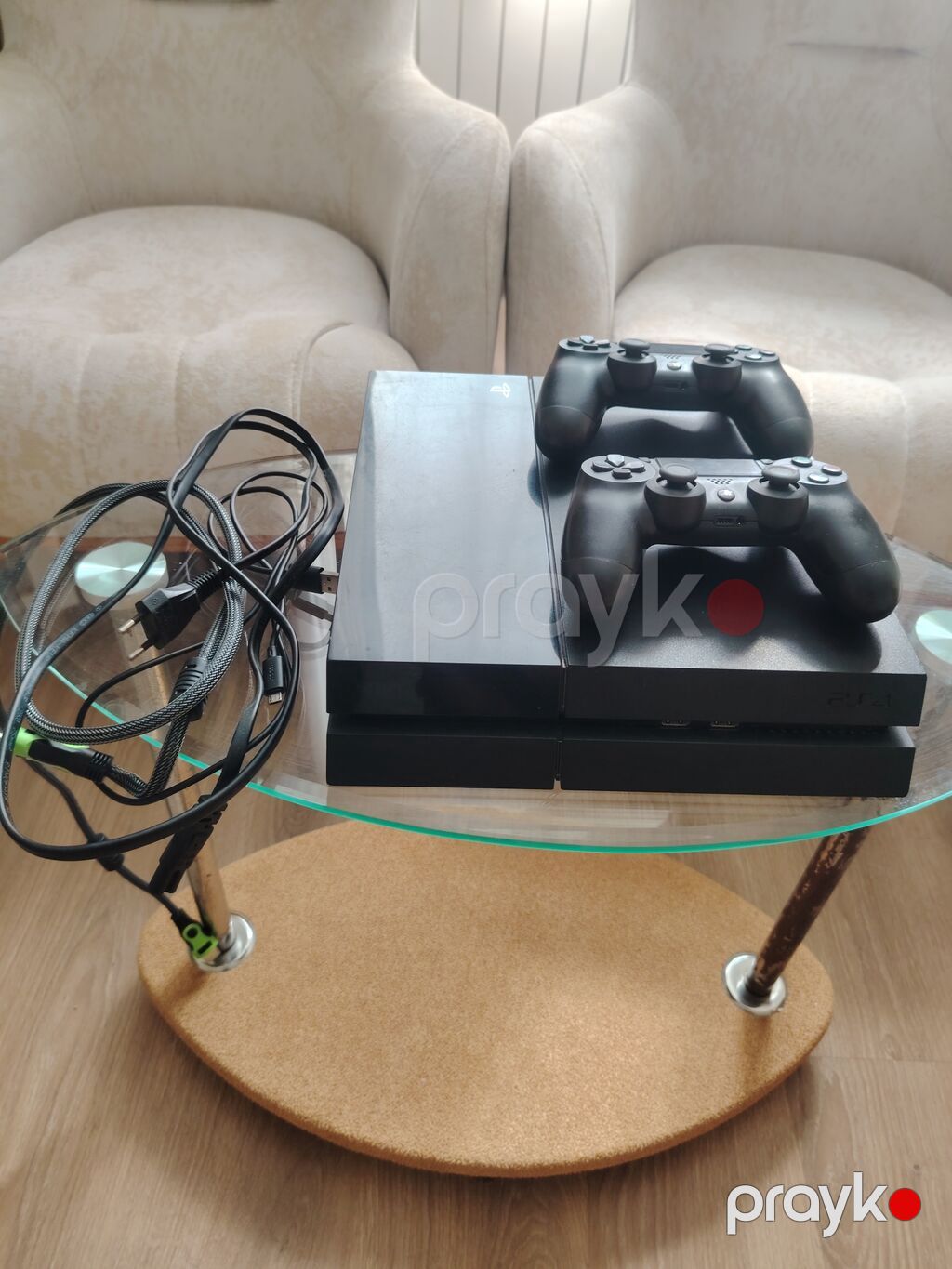 PlayStation 4 Slim (PS4) oyun konsolu dəsti, orijinal 4 oyunu var — Oyun konsolları, Sumqayıt (2)