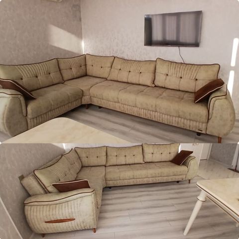 Uqlavoy divan. 660azn. acilir bazalidir. Ölcü 2/3m. Fabrik — Qobu